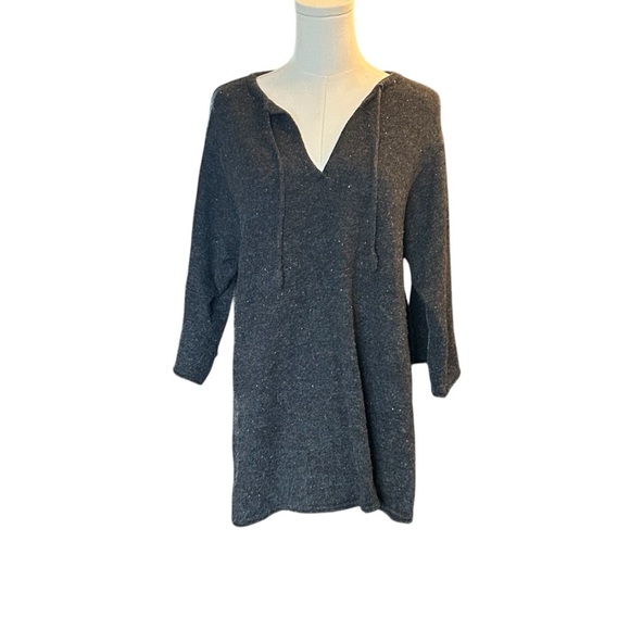 Pure Jill Wool Blend Sweater Soft Casual Minimalist Quiet Luxury Medium Ski - Picture 1 of 6